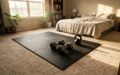 Best Home Gym Flooring Over Carpet: Protect Your Floor (and Your Knees)